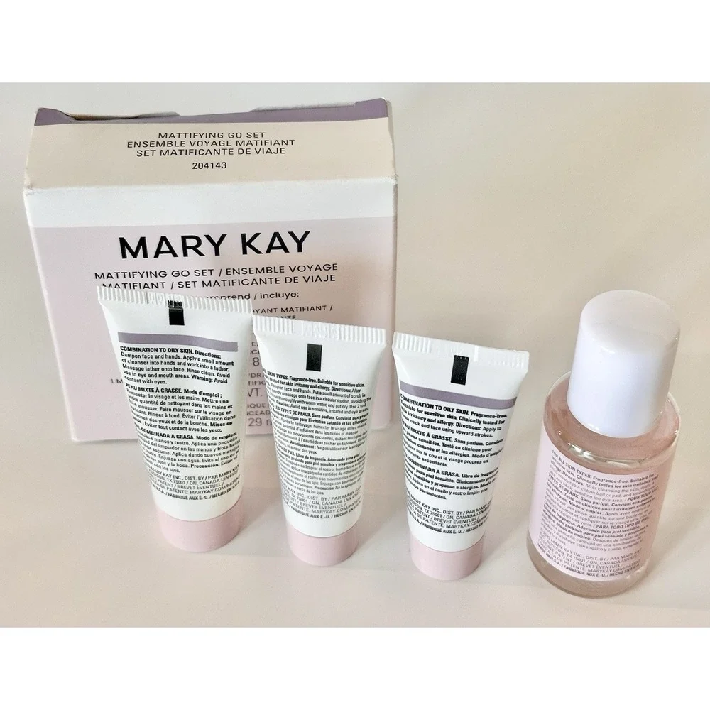 Mary Kay Mattifying Go Set Travel Size ~Combination to Oily Skin~ NEW IN BOX
